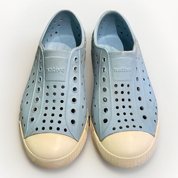 Native Shoe Blue Jefferson Waterproof Sneaker Shoes Unisex Kids Size C13 - Picture 1 of 10